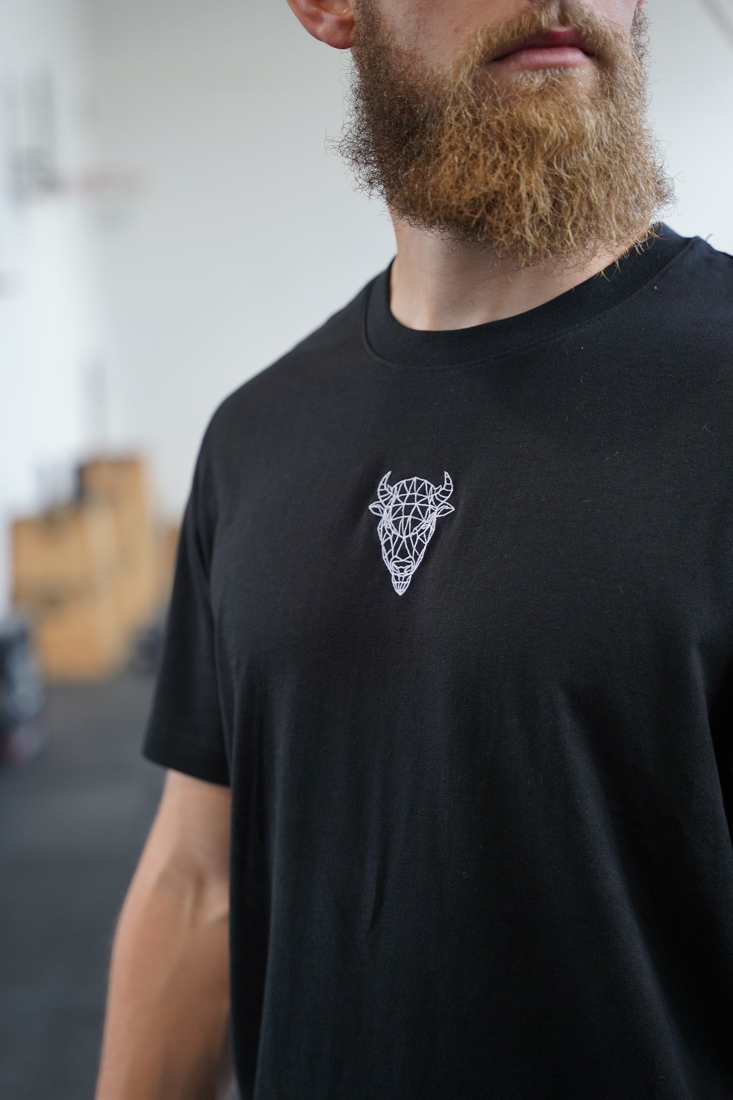unisex oversize t-shirt mit stick